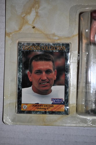 1989 SLU STARTAUFSTELLUNG LEGENDS JOHNNY UNITAS BALTIMORE COLTS NIEDRIGER SCHUH - Bild 3 von 5