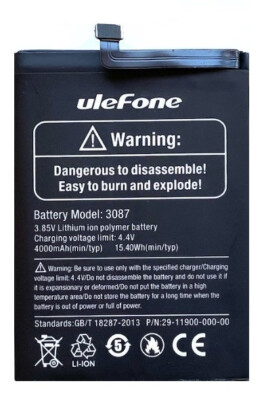 Original Ulefone 3087 Armor X7 / X7 Pro Akku Batterie Accu 4000mAh