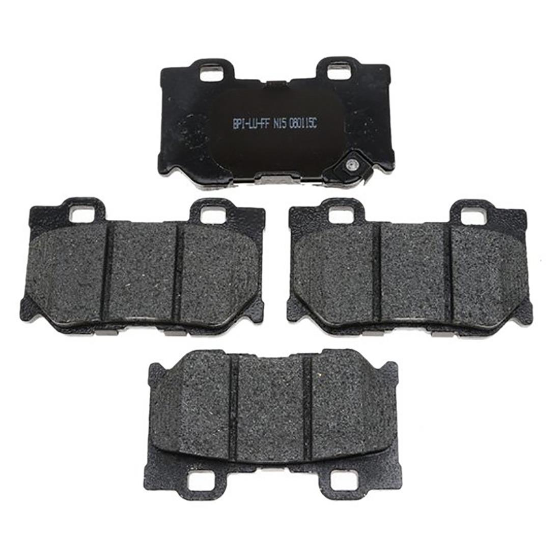 Raybestos Rear Kit Brake Rotors Ceramic Brake Pads and Hardware For