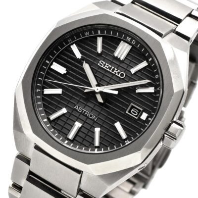 SEIKO ASTRON SBXY063 メンズ腕時計 SEIKO ASTRON NEXTER SBXY063 DYNA Titanium Radio Solar Watch Black