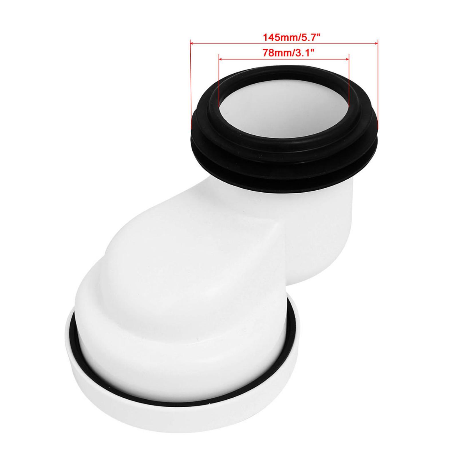 100mm PVC Rubber Leak Proof Offset Toilet Flange Shifter for  