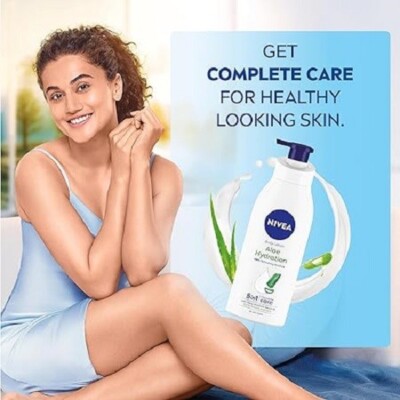 Nivea Sunscreen & 50X Vitamin C Body Lotion - 400 ml