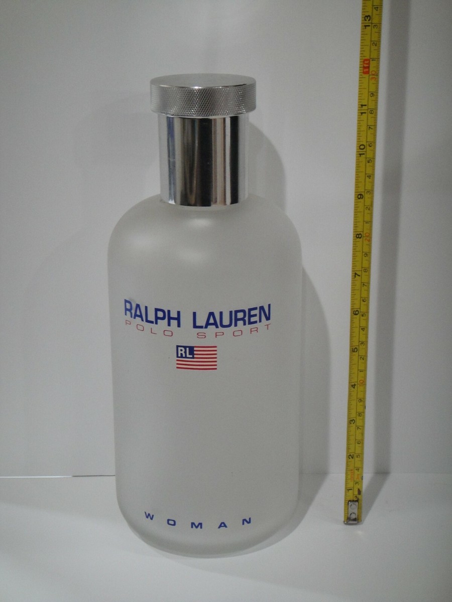 RALPH LAUREN LARGE POLO SPORT WOMEN PERFUME FACTICE DISPLAY GAINT