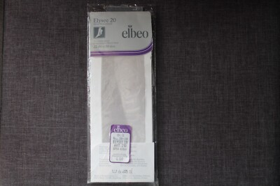 Elbeo Elysee Fein Kniestrümpfe Gr. 38-39 Silber 20 den Neu OVP