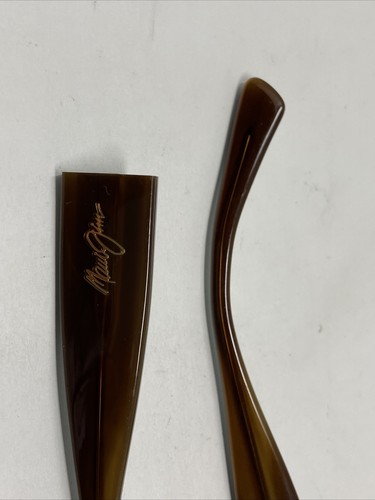 MAUI JIM NALANI MJ 295-03T BROWN TEMPLE ARM PARTS 5748 - Picture 4 of 5