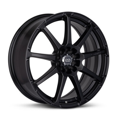 18x7.5 +38 Enkei EDR9 5x105/5x110 Black Paint Wheels (Set of 4)