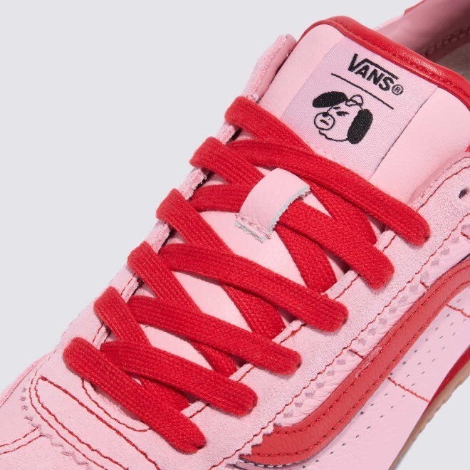 New Vans x Riroo Super Lowpro Shoes - Pink/ Red (VN000D83FFP