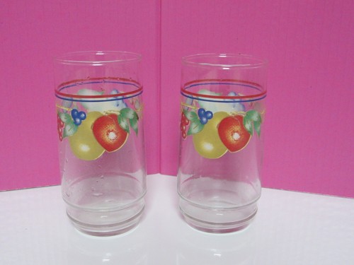 Juego de 2 vasos de vaso Corelle Abundance 16 oz en muy buena condición - Imagen 2 de 5