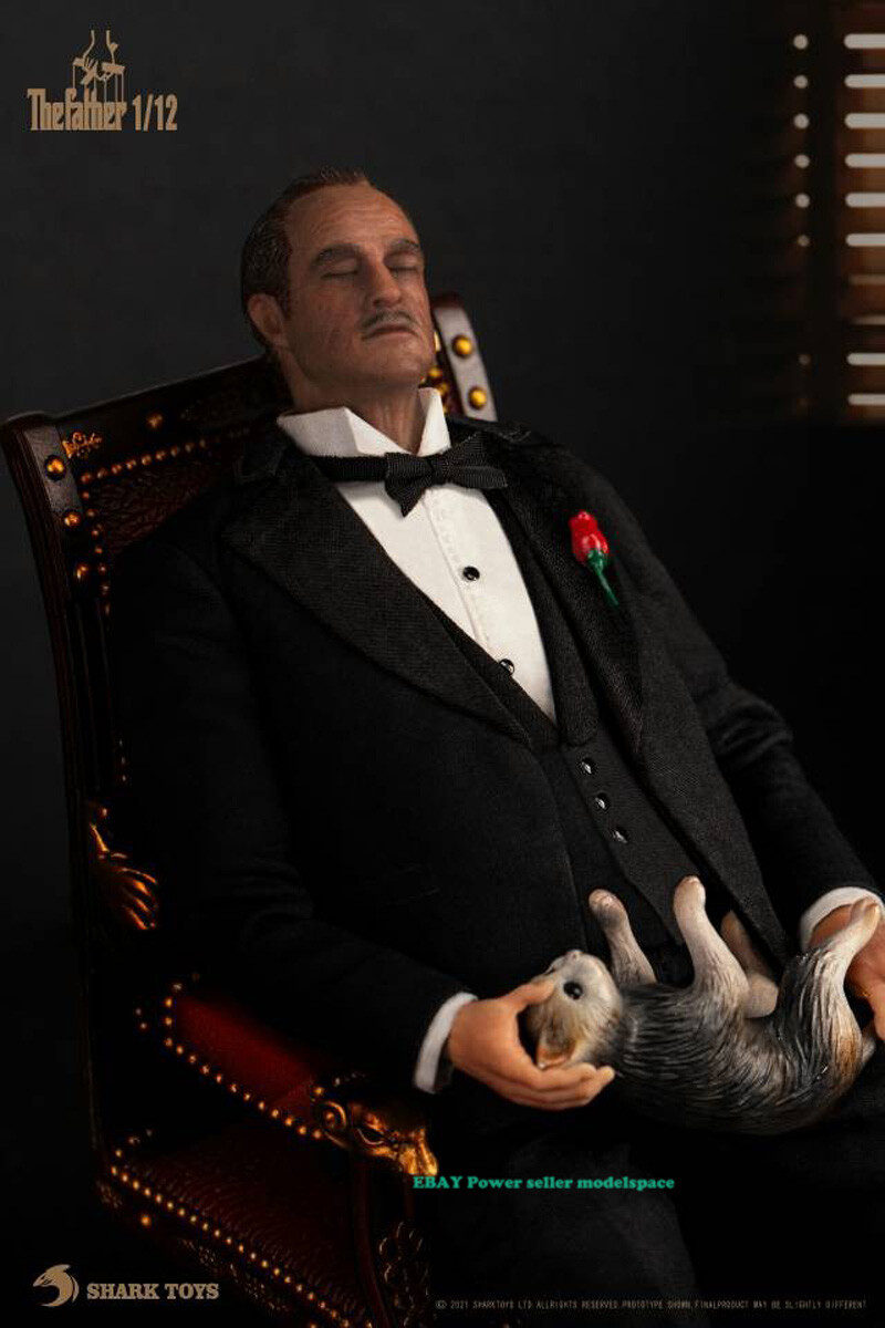 1/12 SHARK TOYS Godfather Vito Corleone Action Figure