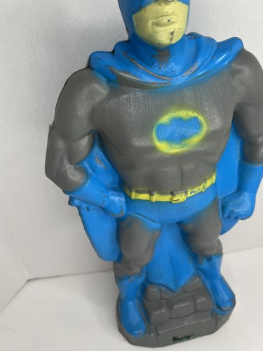 1966 Transogram Batman Bank Rare Toy Hard to Find 19” Tall blow mold - Picture 8 of 24