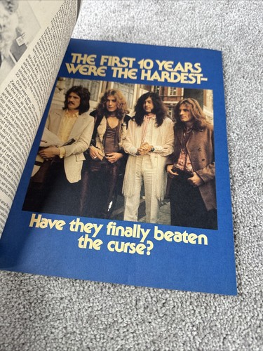 Ideal's Celebrity Series Magazine presents LED ZEPPELIN April 1979 Number 3 - Picture 3 of 6