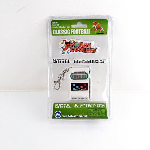 Mattel Electronics Retro Electronic Classic Football Game Keychain NEW