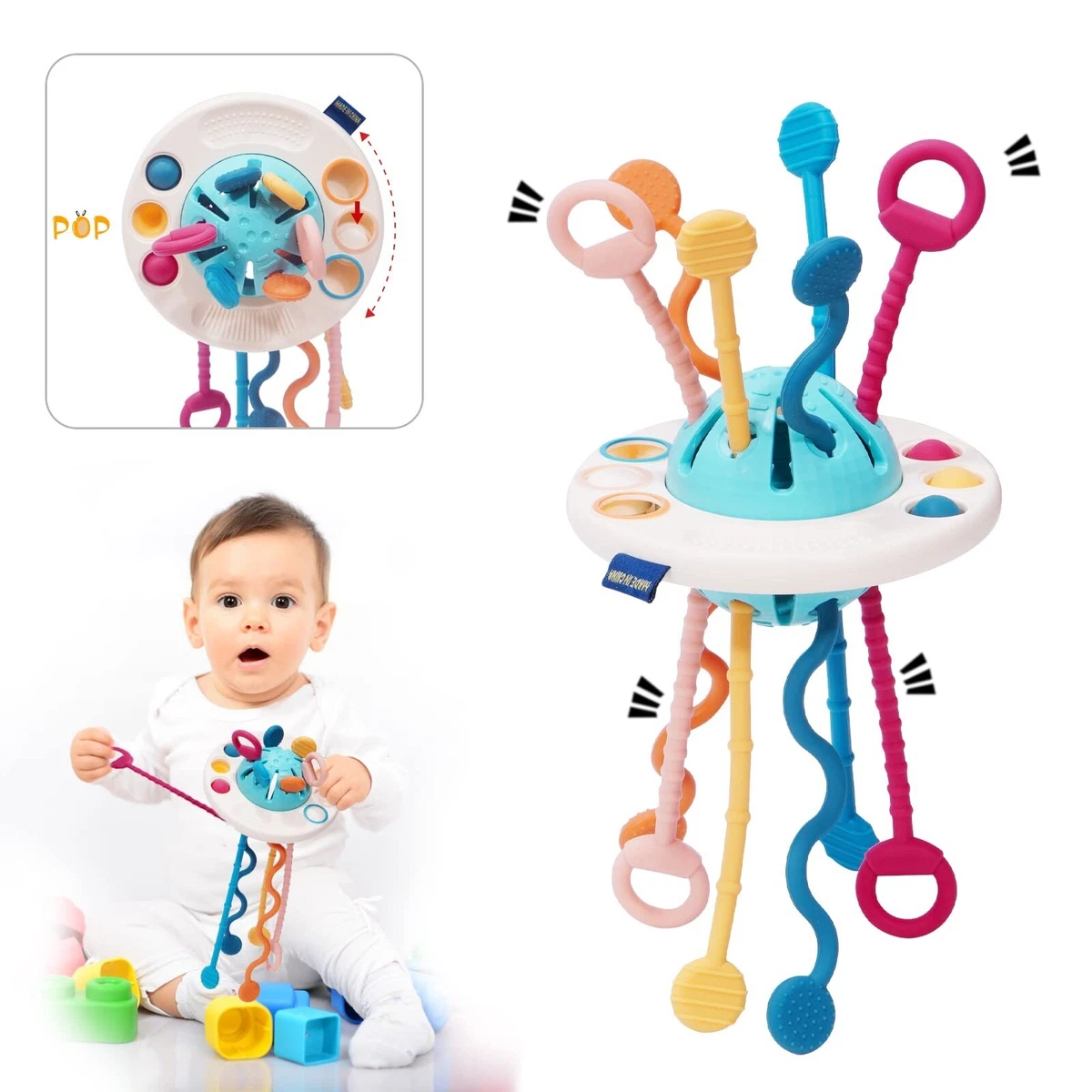 Montessori Toys for 1 Year Old Babies Sensory Toys Fine Motor