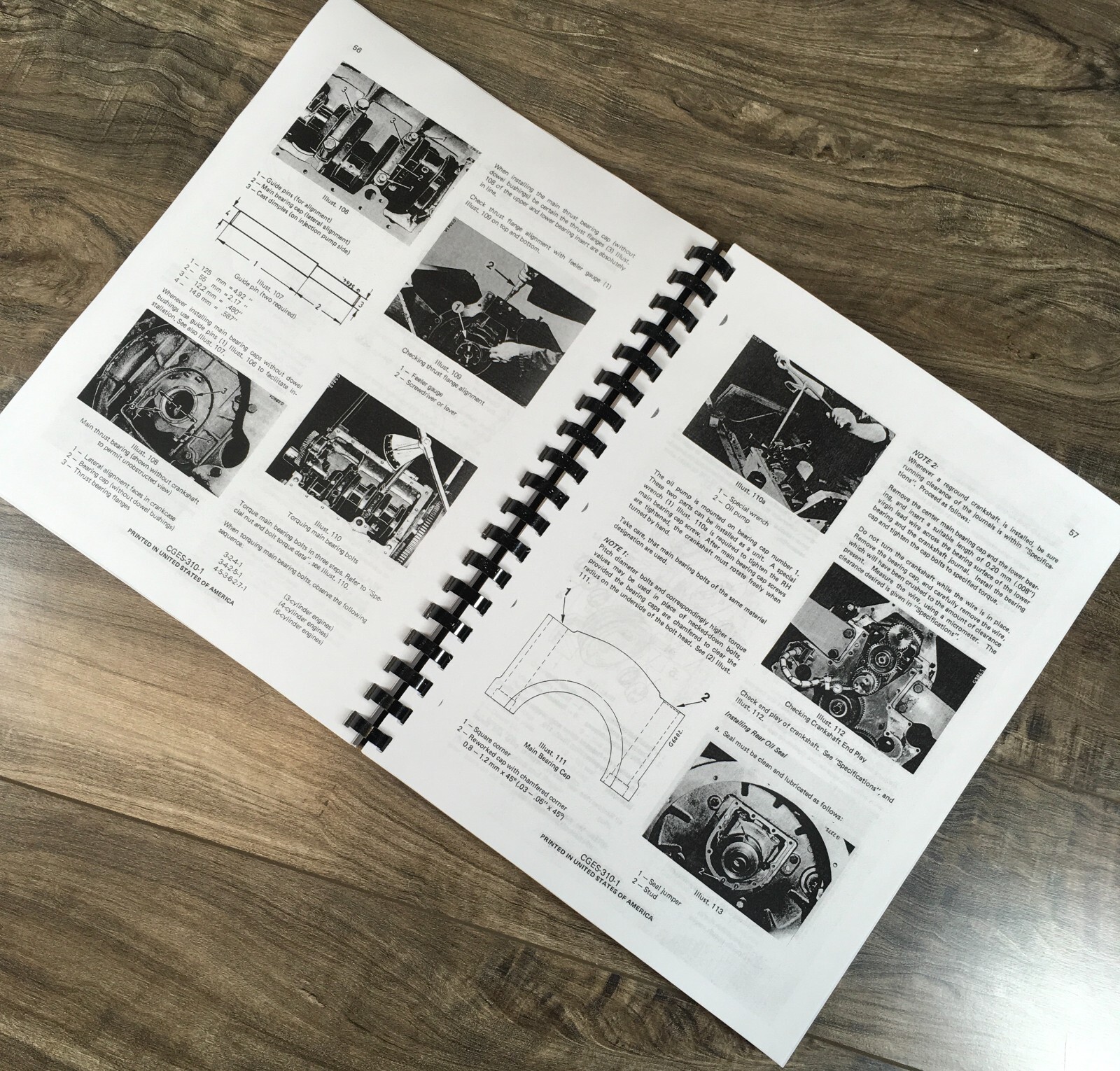 International D239 DT239 Diesel Engine Service Parts Manual Set Workshop Book