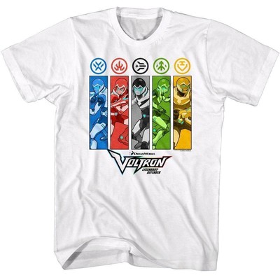 Voltron Lion Pilots Icons Men's T Shirt