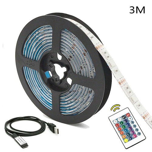 5050 LED Strip Lights 1m-5m 5V RGB Fariy Lights USB Christmas Light IP65 +Remote - Picture 16 of 19