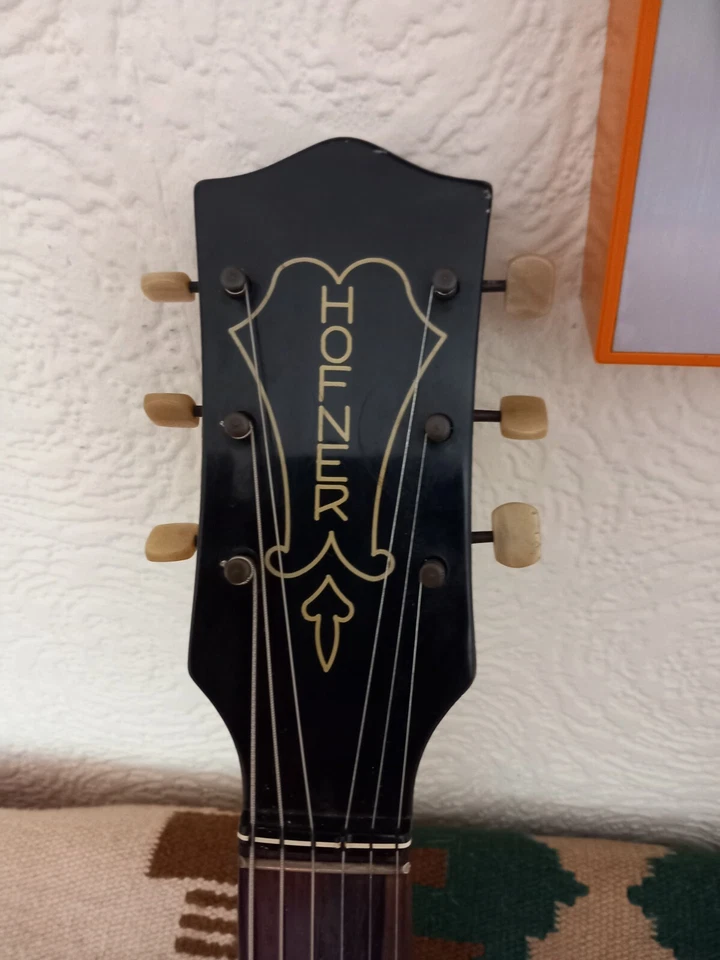 Guitarra Hofner 1958 Senater Guitarra Archtop Semi Acústica Foto 4 de 4