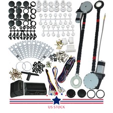 New Universal 2 Door Electric Power Window Lift Regulator Conversion Switch Kit