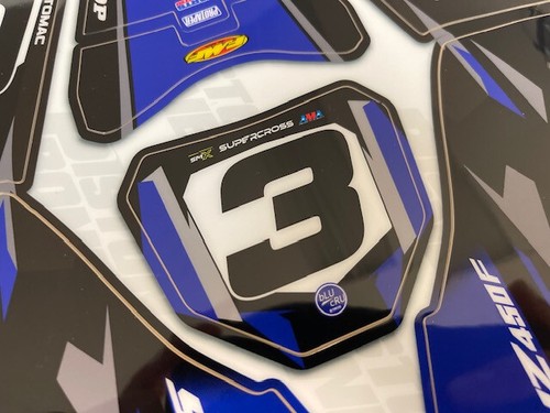 LOSI PROMX PRO MX RC MOTORCYCLE TOMAC REMOTE CONTROL BIKE GRAPHICS KIT DECALS - Picture 10 of 11