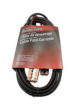 Deka Car Truck 12 FT 10 Gauge Booster Emergency Tangle free Battery Jumper Cable