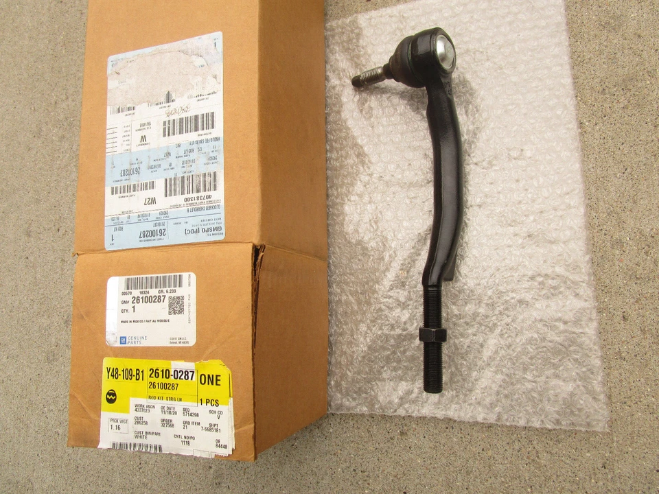 02-09 CHEVY GMC OLDSMOBILE BARRA DE AMARRE EXTERIOR DELANTERA DERECHA FABRICANTE ORIGINAL NUEVO P/N 26100287 Foto 3 de 4