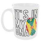 GRENADA FLAG MUG IT'S IN MY DNA FINGER PRINT COFFEE TEA COUNTRY GIFT CUP WORLD