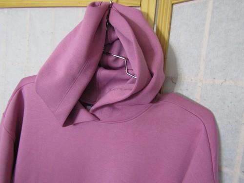 NIB PLACE Mauve Rayon/Poly Hoodie Pullover Youth Size L (10-12) - Picture 3 of 5