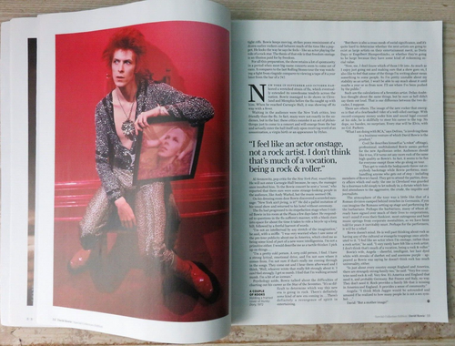 DAVID BOWIE ROLLING STONE SONDEREDITION APRIL 2018 NACHDRUCK VERGANGENER RSARTIKEL - Bild 9 von 24