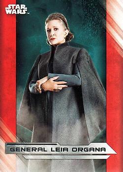 General Leia Organa (#7) | 2017 Topps Star Wars: The Last Jedi | NM - Picture 1 of 1