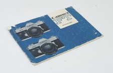 CANON FT QL INSTRUCTION BOOK/154106