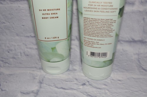 2 Bath & Body Works Fresh Gardenia Ultra Shea Aloe Körpercreme Lotion 8 Unzen NEU - Bild 3 von 4