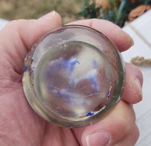 Vintage Art Glass Paperweight Flower Confetti Bullicante - Picture 7 of 8