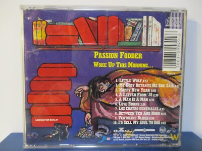 Passion Fodder - Woke Up This Morning - CD - MINT condition - E24