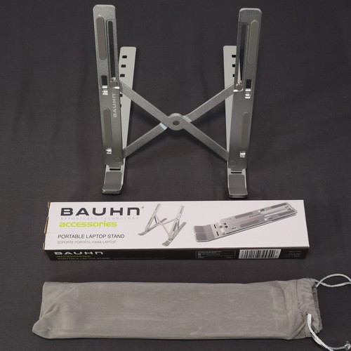 NEW Bauhn Portable Laptop Phone Tablet Stand Lightweight Aluminum 18” Device - Picture 1 of 12