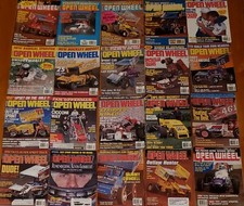 OPEN WHEEL MAGAZINES VINTAGE OF 20.  YEARS , 93, 94, 95, 96, 99,  00, 01
