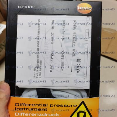 1PCS Testo 510 autoranging differential pressure gauge air pressure meter gauge