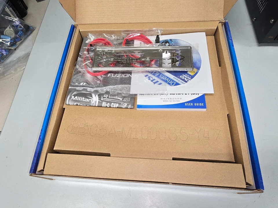 NEW MSI H61M-P23 DDR3 Socket LGA 1155 H61 Intel Micro ATX Motherboard - Image 2 of 3