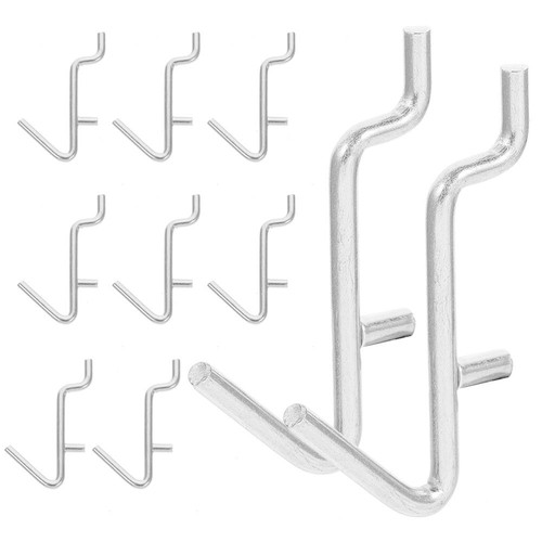 25 Pcs Shelf Hook Girl Metal Peg Board Accessories Hooks for Hanging - Picture 11 of 12