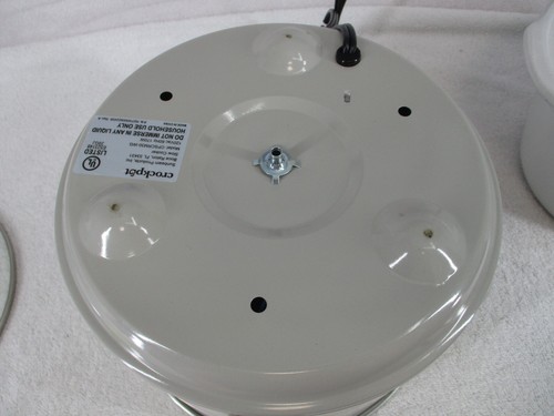 Crockpot Slow Cooker 120Vac 60Hz 170W Model CPSCRM30-WG Dips Stews Gray - Picture 11 of 15
