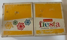 1962 Kodak Brownie Fiesta Camera Outfit W/ Original Box Untested