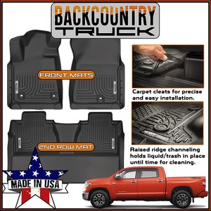 BackCountryTruck FULL COVERAGE Liners Floor Mats fit 14-20 Toyota Tundra CrewMax | eBay