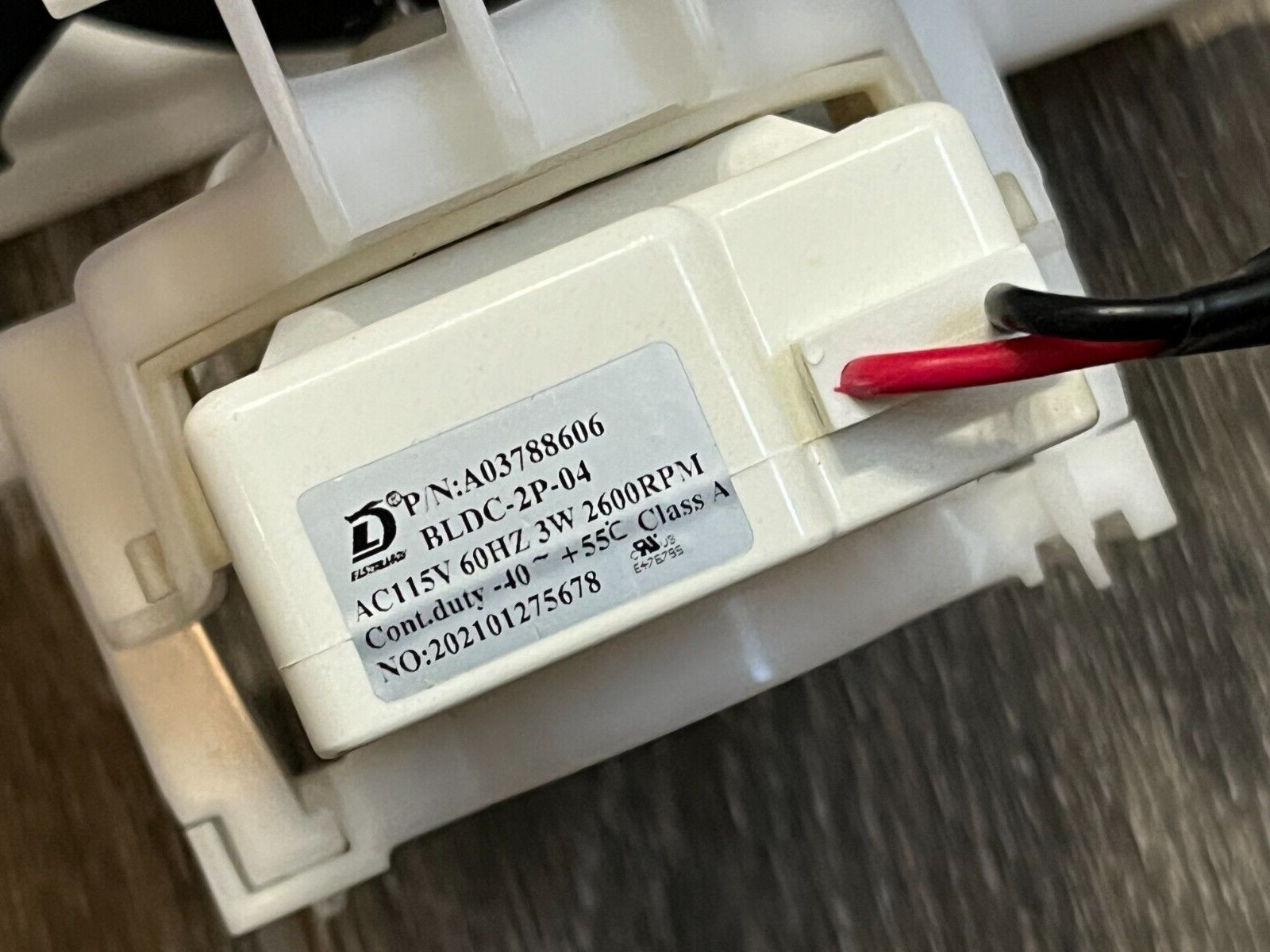 Kenmore Frigidaire Refrigerator Evap Fan Motor 242077705 808838605 TESTED OEM #2
