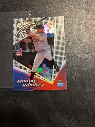 Cb51d 1999 Topps Tek #32b Manny Ramirez Cleveland Indians pattern 30