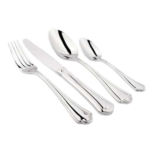 Set Posate Forchetta Cucchiaio Coltello Acciaio Inox 18/8 Ristorazione Alhambra - Foto 2 di 22