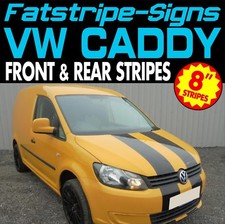 to fit VOLKSWAGEN CADDY STRIPES GRAPHICS STICKERS DECALS DAY VAN HIGHLINE R LINE