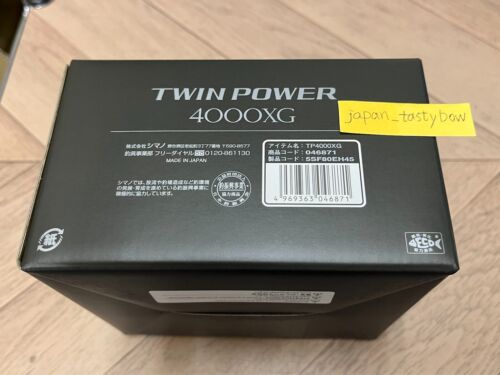 Mulinello da Spinning Shimano 24 TWIN POWER 4000XG Pesca - Foto 3 di 4