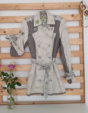 St-martins Vintage 2008 Trench Coat /pleated Coat / Mac Size L