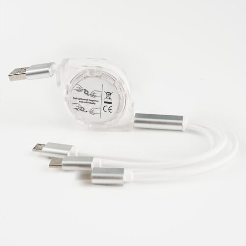 3 in 1 Fast USB Charging Cable Universal Multi Function Cell Phone Charger Cord - Photo 7/23