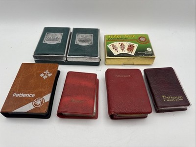 Patience Poker Piatnik Original Playing Cards Lot Of 6 Packs  Austrian German