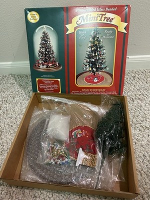 Westrim Reassembled Glass Beaded Mini Christmas Tree Basic Starter Kit NIB